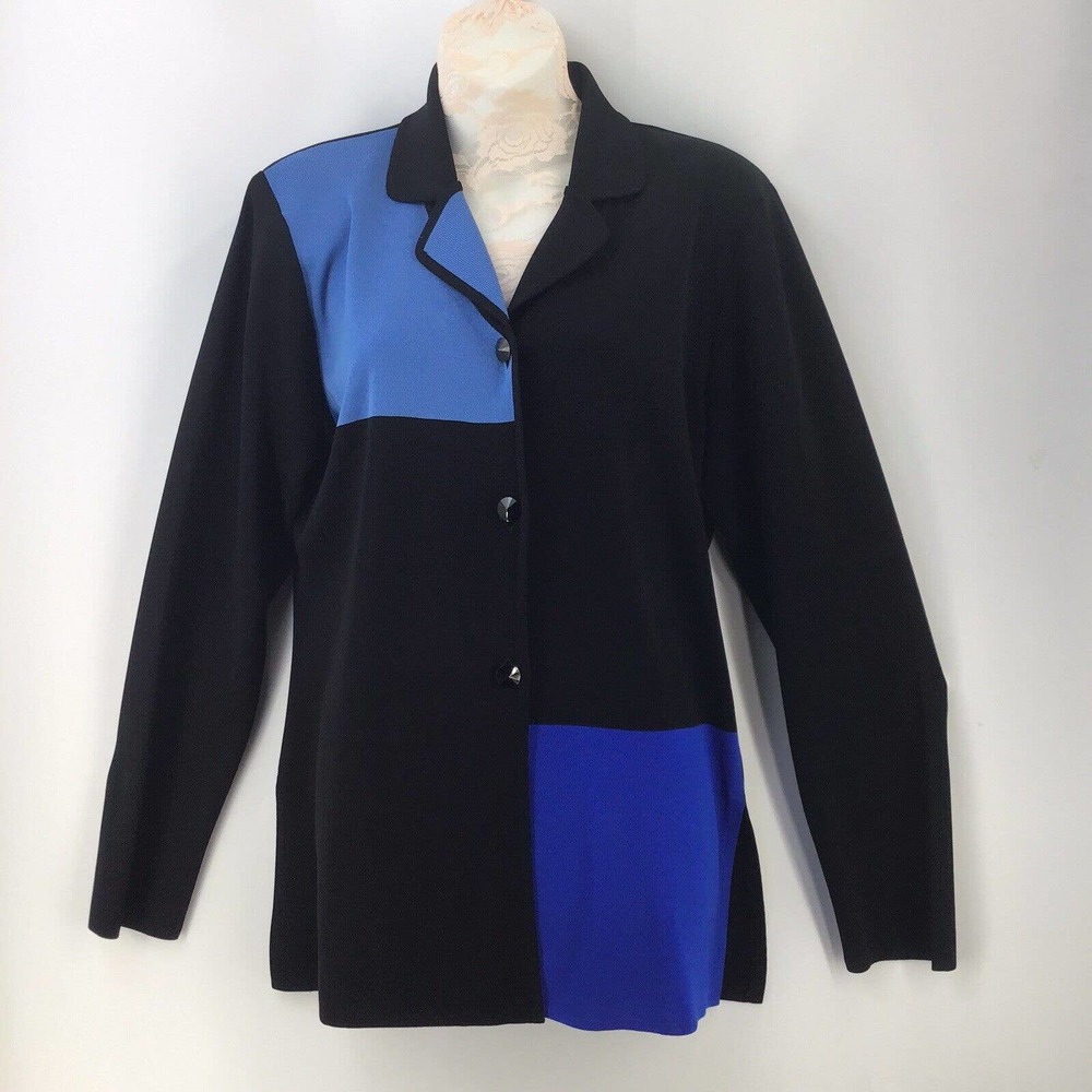 Misook Exclusively Small Button Front Cardigan Bl… - image 2